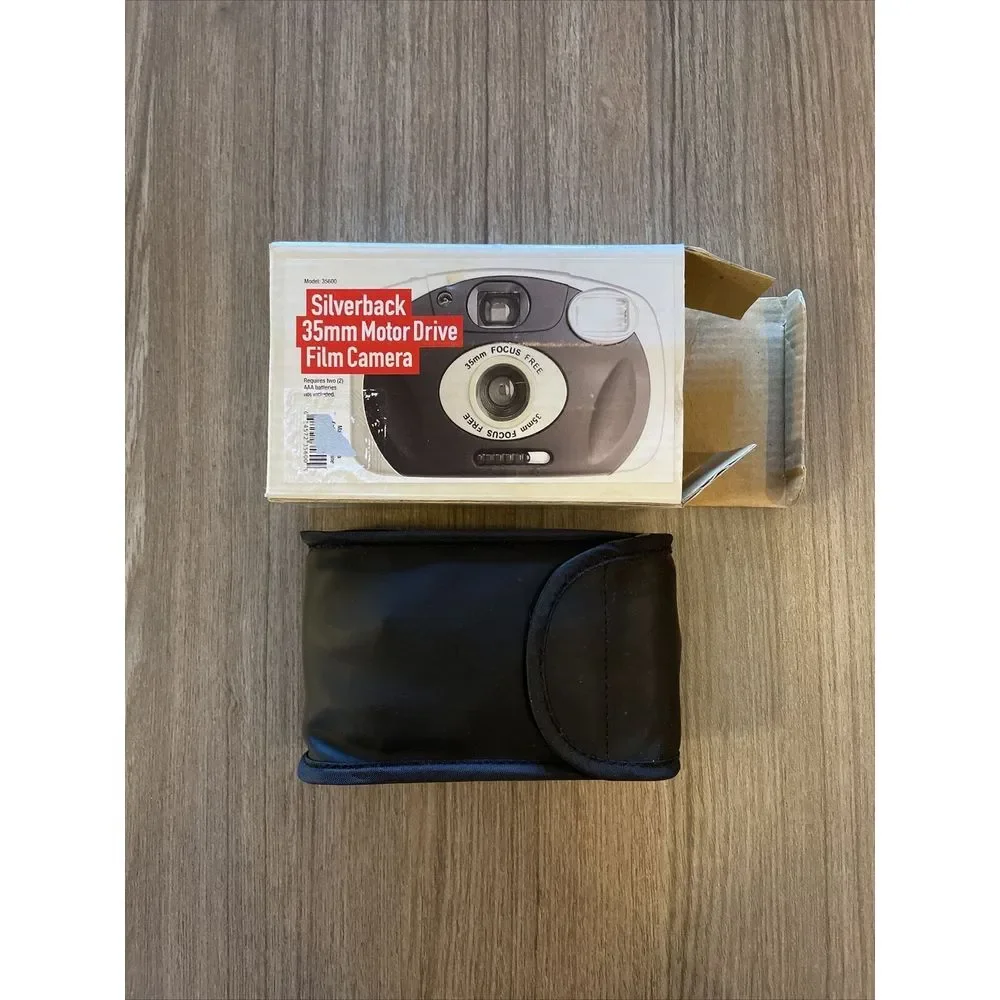 Silverback 35mm Motor Drive Film‎ Camera Auto Focus/Focus Free Model: 35600 UO